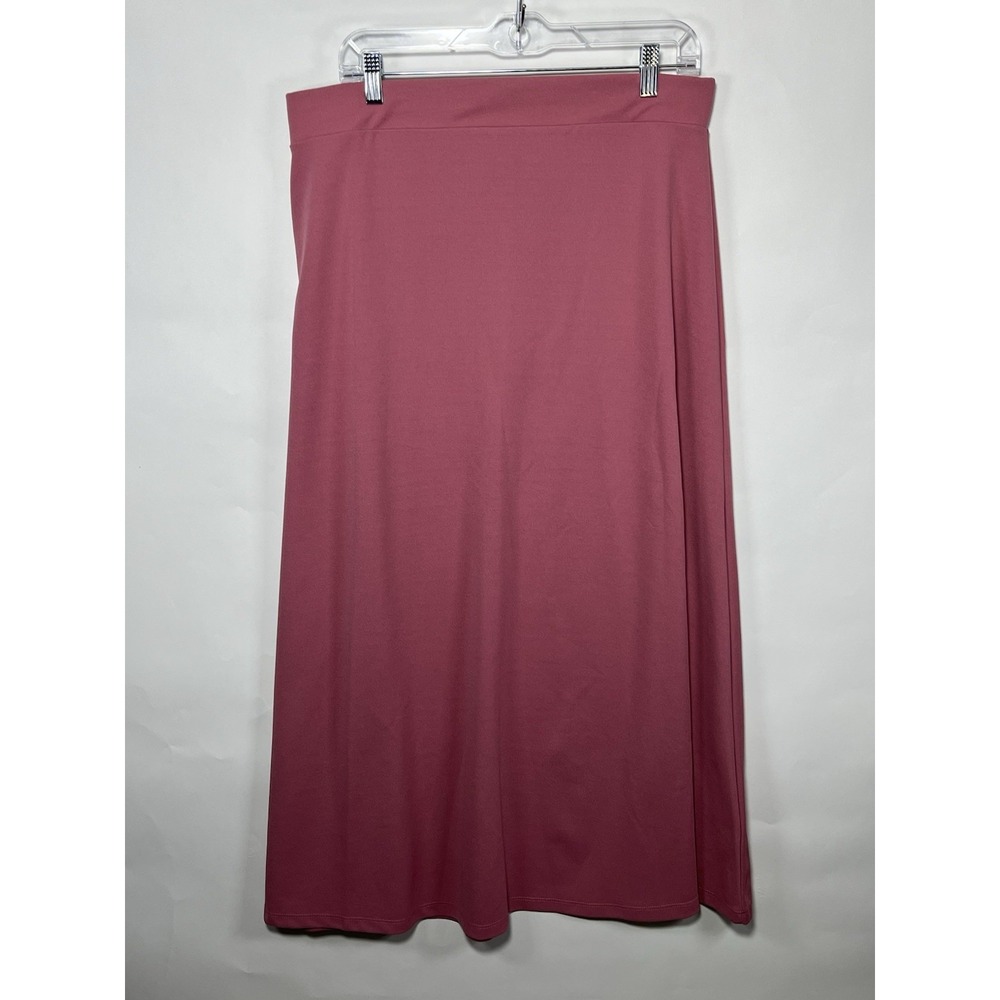 Olivia Blu Mauve Pink Women's Maxi Skirt